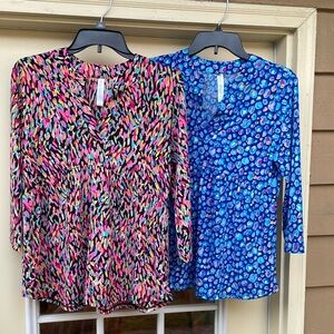 Dear Scarlett Lizzy 3/4 Sleeve Babydoll Top (2)